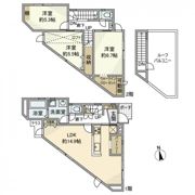 北新宿戸建の間取り画像