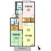 ハイツアベニール A棟の間取り画像