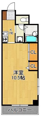 SKハイツの間取り画像