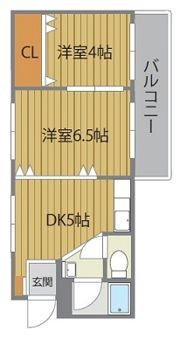 増田マンションの間取り画像