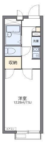 レオパレスレグルスの間取り画像