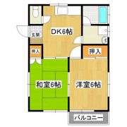 鈴木住宅 B棟の間取り画像