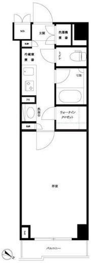ルーブル三軒茶屋参番館の間取り画像