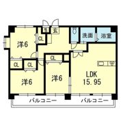 SCHEIN COAT神水の間取り画像