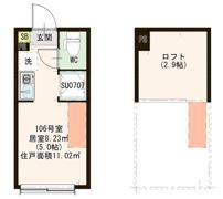 ハーモニーテラス赤羽南の間取り画像