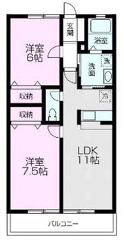 サンリブレットの間取り画像