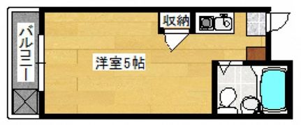 コーポマルニの間取り画像