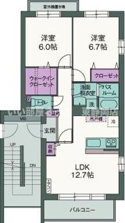 シャンシュッドの間取り画像