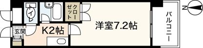 RESIDENCE岩本の間取り画像