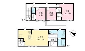 ピエデュポントの間取り画像