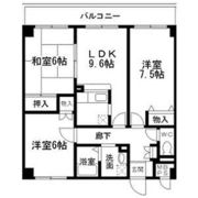 ジャクリン渚の間取り画像
