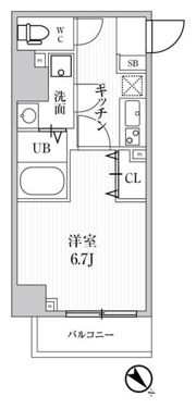 ALTERNA池袋EASTの間取り画像