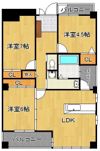 いわきマンション井掘の間取り画像
