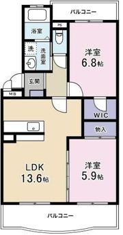 アンシャンテの間取り画像