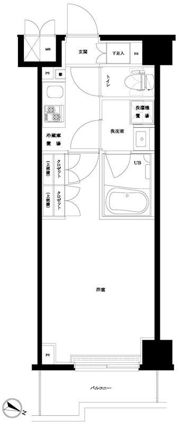 ルーブル蓮根の間取り画像