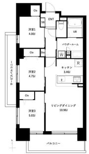 アーバンパーク谷在家の間取り画像