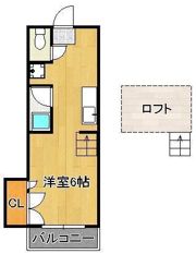 シティベール浅川IIの間取り画像