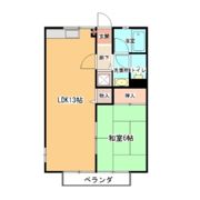 シティハイム栄の間取り画像