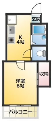 レジデンス東池袋の間取り画像