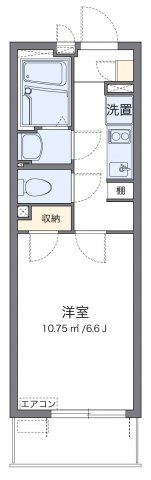 レオネクストレインボーの間取り画像