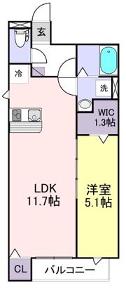 Yuu黒砂の間取り画像