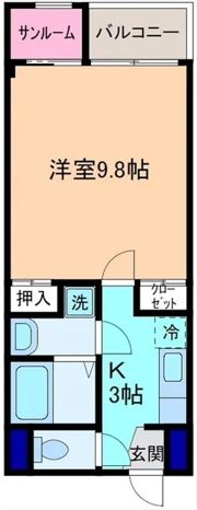 Calmeの間取り画像