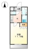 アメニティーハイツ Yの間取り画像