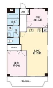 ロアール三園の間取り画像