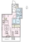 スカイルーチェ川口芝中田の間取り画像