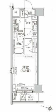 ルフレ赤羽サウスの間取り画像