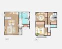 Casa al mare 和気の間取り画像