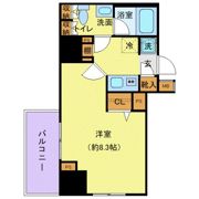 プレール・ドゥーク東新宿Ⅲの間取り画像