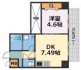 アートレジデンス上町の間取り画像