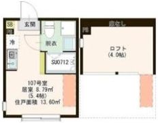 ハーモニーテラス浮間Ⅳの間取り画像