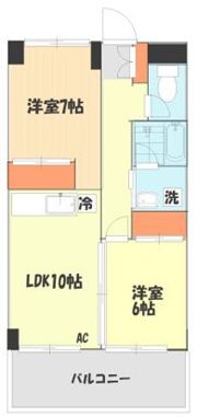 ディフロイデェの間取り画像