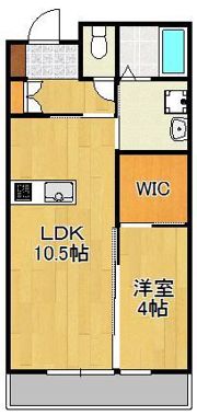LAVIERE上上津役の間取り画像