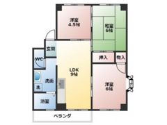 メゾン大忠の間取り画像