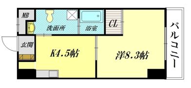 ステージT3の間取り画像