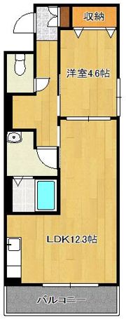 ラ・ポール中井の間取り画像