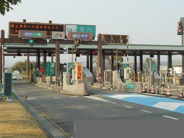 東名 掛川ICまで6400m