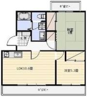 ラフォーレ向平の間取り画像