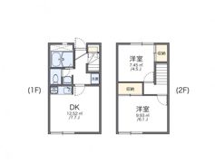 レオパレスレジデンス上松の間取り画像