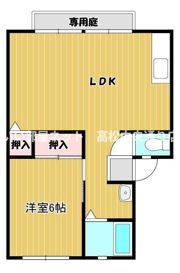 サンビレッジ弐番街D棟の間取り画像