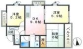 パールハイツ大森金城学院前の間取り画像