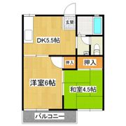 ハイツ牧園の間取り画像