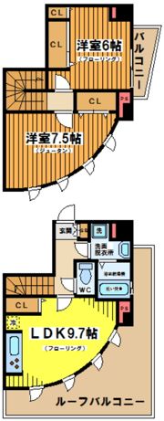 ヴィラ・レンコの間取り画像