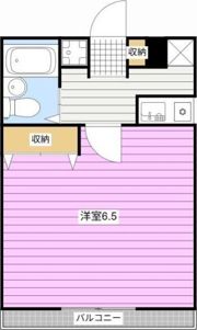 城北セブンティーンの間取り画像
