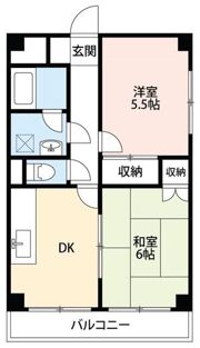 陽光台マンションの間取り画像