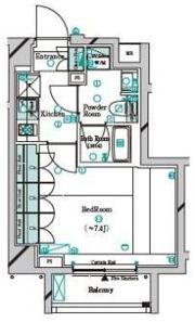 ガリシア大島の間取り画像