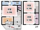 錦町3戸1貸家の間取り画像